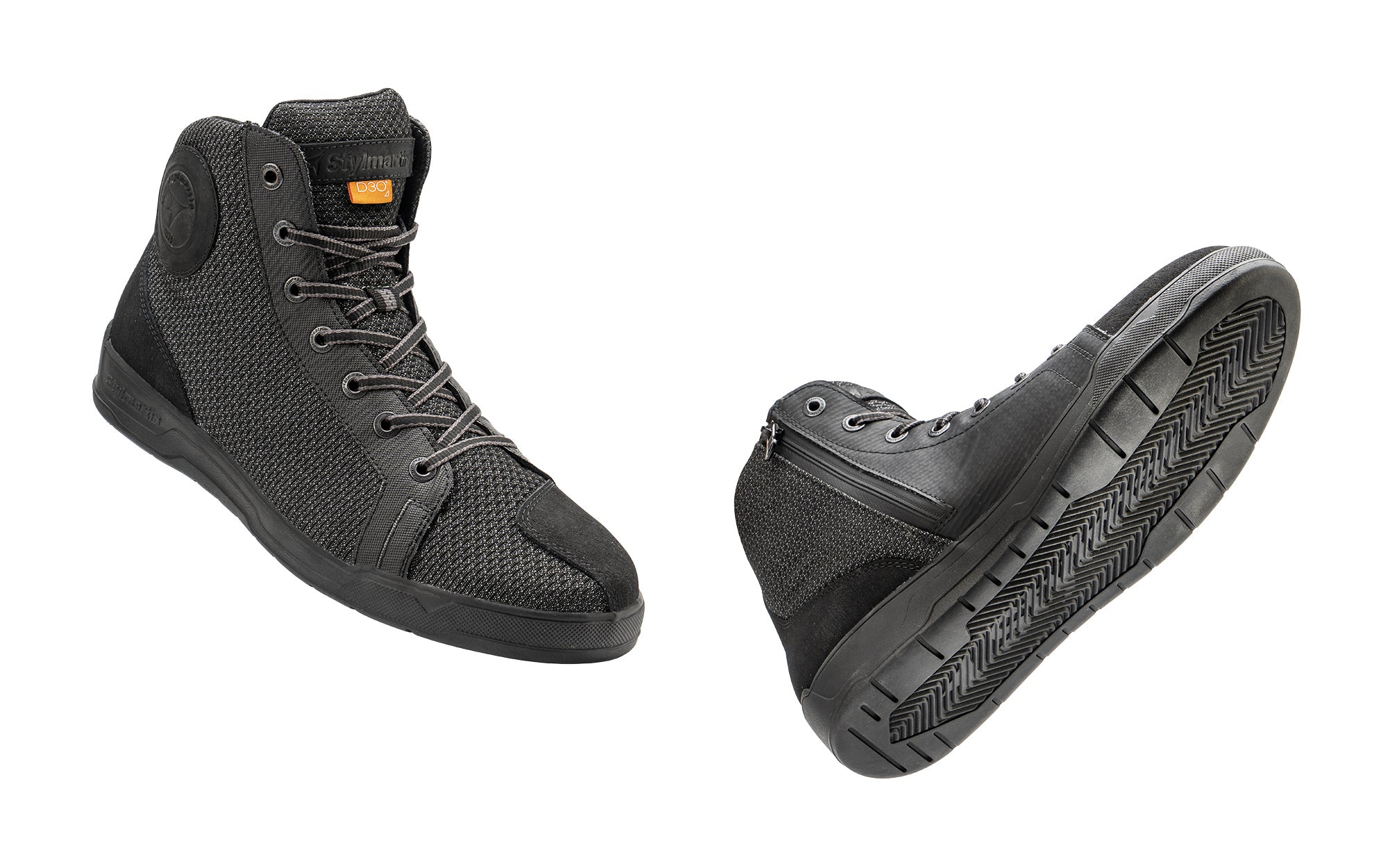 stylmartin tank anthracite motorcycle riding shoes